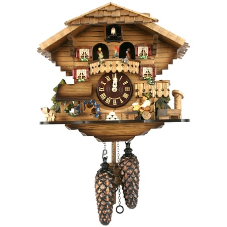 Alexander Taron Engstler Battery-operated Cuckoo Clock - Full Size 490QMT